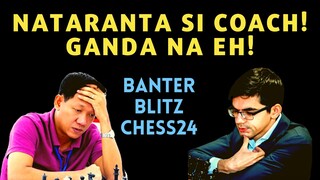 NAGPANIC SI COACH! Biyaherong Coach vs GM Anish Giri!