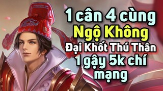 [ VGVD ] Đập nát team địch cùng Ngộ Không ( Đại Khốt Thú Thân ) - Nỗi ám ảnh của tướng máu mỏng