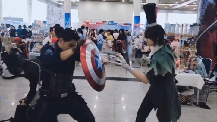 [2019.8 Jinan Comic Exhibition] The record of the US team visiting the exhibition