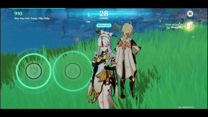 Genshin Impact | Aether x Ningguang | Event Giai Điệu Vang Vọng - Mây Họa Ánh Trăng