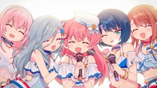 【MORE MORE JUMP！× 巡音ルカ】パラソルサイダー（遮阳伞汽水）【2DMV／『世界计划 多彩舞台』主题原创曲 SEKAI ver.】【中文CC字幕】