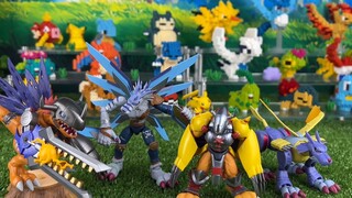 [Pocket Maple] Đồ ăn và đồ chơi Bandai Digimon có đắt như vậy không? Mở hộp bộ cơ khí Greymon + OrcG