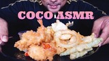ASMR:Shrimp Tempura & Vegetables Tempura (EATING SOUNDS)|COCO SAMUI ASMR #กินโชว์กุ้งชุบแป้งทอด