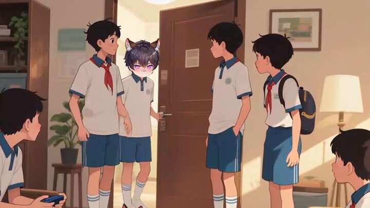 Something bad is happening! There is a surveillance camera at home!!