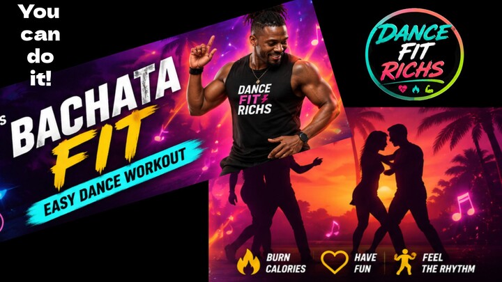 Move Bachata Fit | Easy Dance Fitness Workout for Everyone white Dance Fit Richs