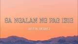 Sa Ngalan Ng Pag-Ibig - Justin Vasquez (Lyrics)
