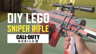 Call of Duty® Mobile - How to make a Lego Sniper Rifle? It can really shoot bullets!