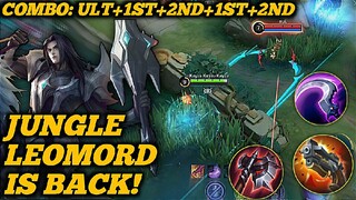 JUNGLE LEOMORD BEST COMBO AND BUILD! Leomord Montage!