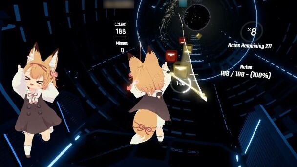 【Beat Saber】Escape - 399/399 - Rank SS (94.71%)