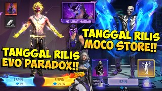 TANGGAL RILIS EVO PARADOX !! Bocoran Event Bundle Evo Paradox Server Indo & Event Moco Store Terbaru