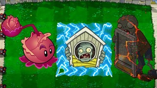 Plant vs Zombies ✔️Cabbage-pult + Magnet-shroom LAVA MODE VS 9999 Football Zombie - PVZ 2022🅿63