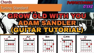 Adam Sandler - Grow Old With You (Guitar Tutorial)