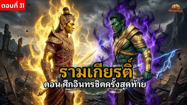 ศึกอินทรชิตครั้งสุดท้าย | รามเกียรติ์ ตอนที่ 31 ปิดม่านสงครามพญายักษ์ผู้พิชิตพระอินทร์