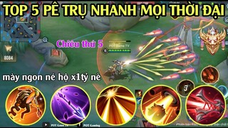 Thí Nghiệm Liên Quân: TOP 5 Tướng Siêu AD Mùa 21 Phá Trụ Nhanh | x1000 đạn đạo POT