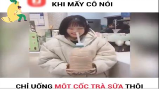 Một cốc trà sữa ntn là đủ?#doanngon