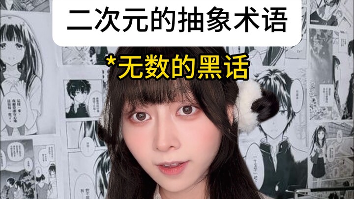 现在二次元的术语新规