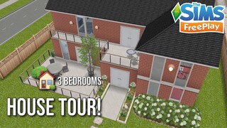 3 BEDROOM FAMILY HOUSE TOUR! | SimsFreeplay