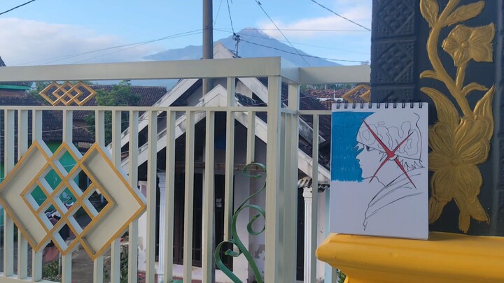 NITIP SKETCHBOOK, AKU MAU BELI GORENGAN DULU😁