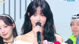 Hong Eun-chae's final MC appearance! Farewell remarks upon leaving Music Bank