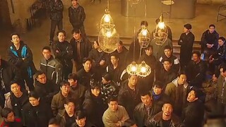 The thug in suit is ruthless and doesn't talk much