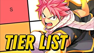 TIER LIST CHARACTER TERBAIK UNTUK REROLL - FAIR TAIL FIERCE FIGHT