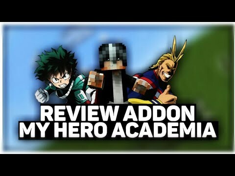 ADDON MY HERO ACADEMIA ADA DI MCPE!! BISA DAPET QUIRK??!! |review|