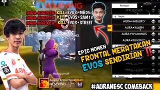 FRONTAL GAMING MENGGILA‼️ INILAH HARI DIMANA AURA NESC MERATAKAN EVOS MR05 DKK