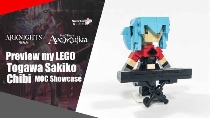 Preview my LEGO Arknights x BanG Dream! Ave Mujica Togawa Sakiko Chibi | Somchai Ud
