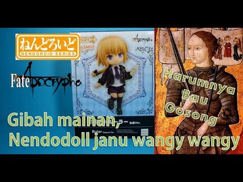 gibah mainan nendoroid doll jeanne d'arc ruler fate apocrypha good smile company review indonesia
