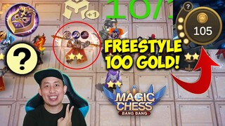 FREESTYLE 100 GOLD DI MAGIC CHESS PAKE KERA SAKTI GA BISA MATI!