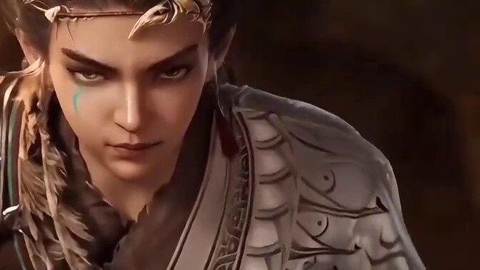 Qin Mu bertarung di arena sementara para kakek menghasilkan banyak uang di bawah#牧神记#国漫