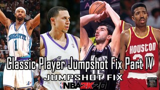 Classic Player Jumpshot Fix NBA 2K20 Part IV