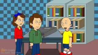 Caillou Gets Grounded BIG TIME