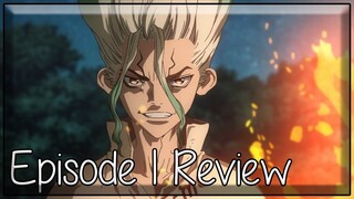 Take the World Back - Dr. Stone Episode 1 Anime Review & First Impressions