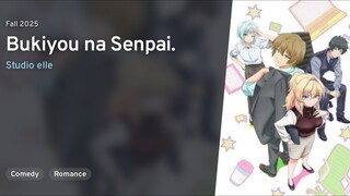 Ep 1 - Bukiyou na Senpai Sub Indo || Kuramanime