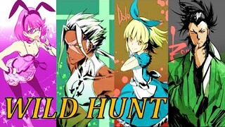 ¿Quiénes son WILD HUNT? El equipo de Shura. Akame ga kill.