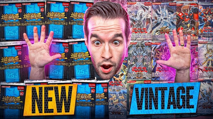 EPIC Old School Yugioh Pack Opening VS NEW Rarity Collection 2!