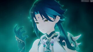 [Genshin Impact] Xiao card drawing animation