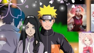 !💢team 7 (+naomi) react to sakura haruno❤•♡