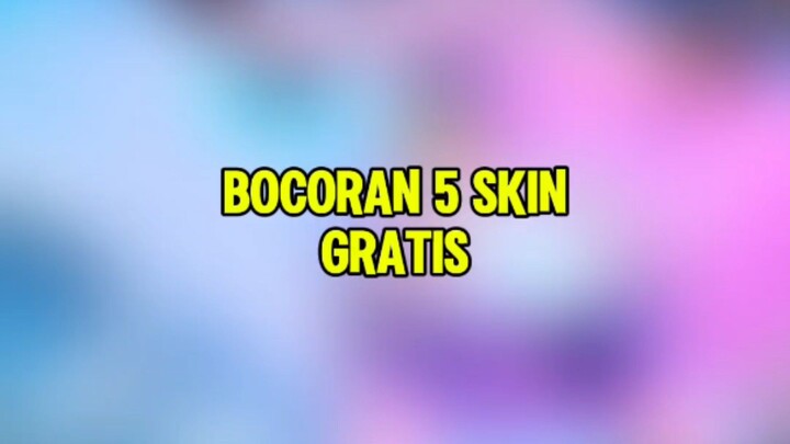 Bocoran 5 skin yg bisa di dapat secara percuma#skinmlbbgratis #MLBBALLSTAR #MobileLegendsBangBang #M