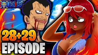 DON KRIEG VS LUFFY! | One Piece Episode 28-29 Reaction