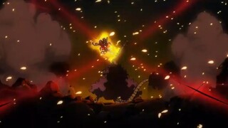 Luffy dùng Haki bá vương đẳng cấp cao choảng Kaido