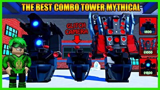 GG! Aku Bangun Tower Pertahanan Mythical Glitch Cameraman Berhasil Selesaikan Level Nightmare