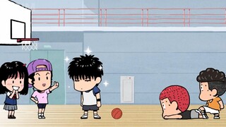 "สแลมดังก์" มินิโชว์ 01 - ｢Love will leave Basketball｣by grinemo