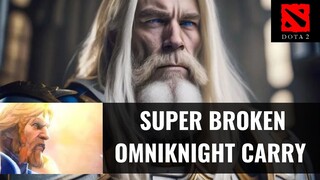 OMNIKNIGHT CARRY IS SUPER BROKEN 7.33e [ DOTA2 GAMEPLAY ]
