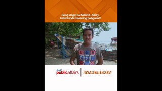 Isang dagat sa Manito, Albay, bakit hindi maaaring paliguan? | Biyahe Ni Drew