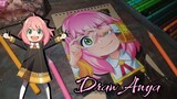 Tutorial coloring gambar Anya ( Anime )