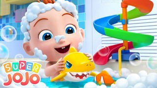 Fun Bath Time+More | Number Song | Good Habits | Super JoJo - Nursery Rhymes | Playtime with Friends