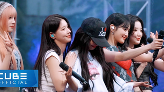【(G)I-DLE】女娃水原大学校庆官摄舞台中字(240530) | TOMBOY+Fate+Never Stop Me