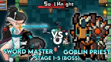 Sword Master || Ku Kiraa Boss nya Keras, Ternyata... - Stage 1-5 (Boss) || Soul Knight